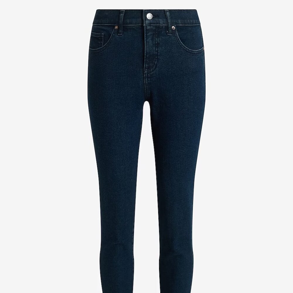 Mid Rise Dark Wash Skinny Jeans Express Size 6